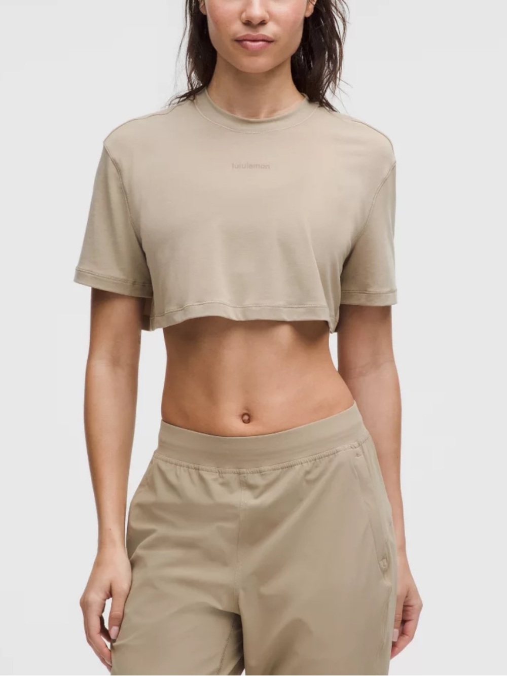 Lululemon Jersey Training Super Cropped Short Sleeve Shirt 4